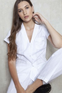 Malka-Mara Cotton Lawn Jaquard  PJ Set